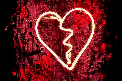 a broken heart