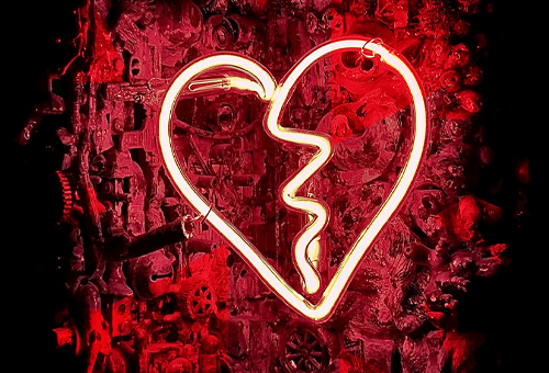 a broken heart