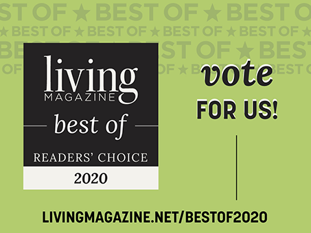 living magazine cover