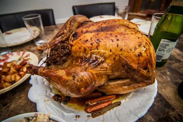 a fried turkey