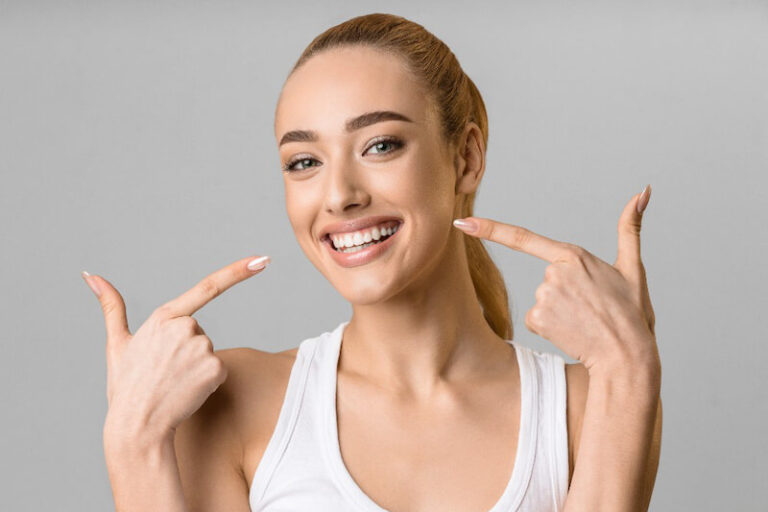 smiling woman