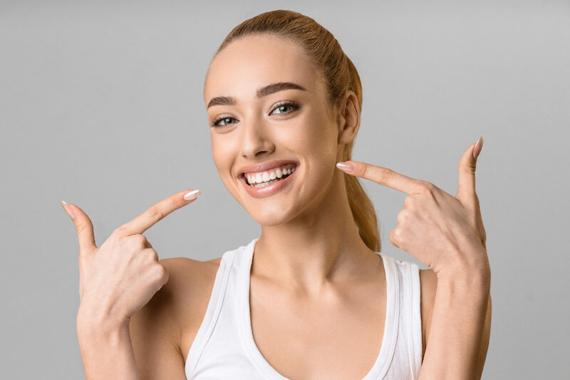 smiling woman